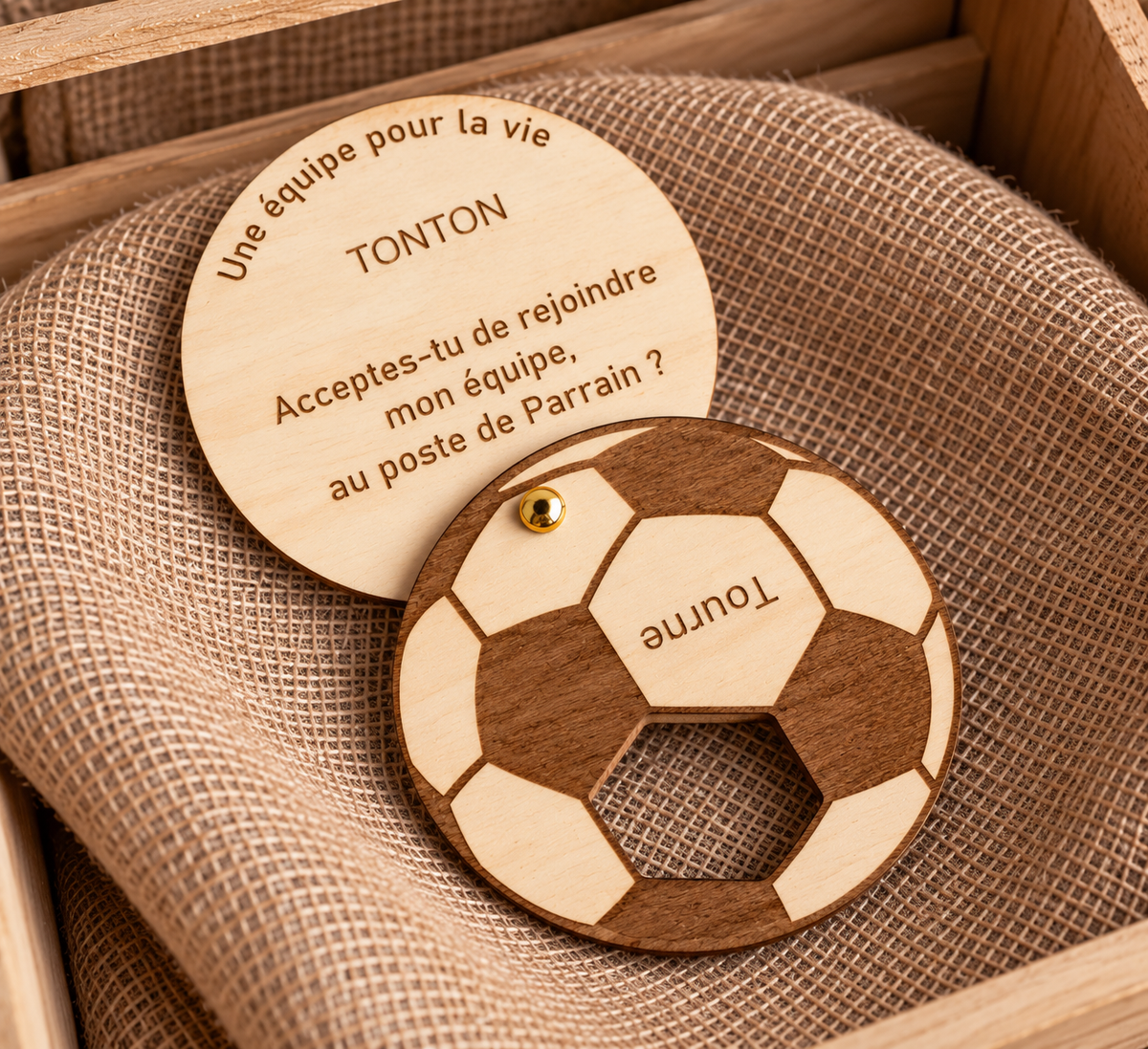 Annonce ballon de football