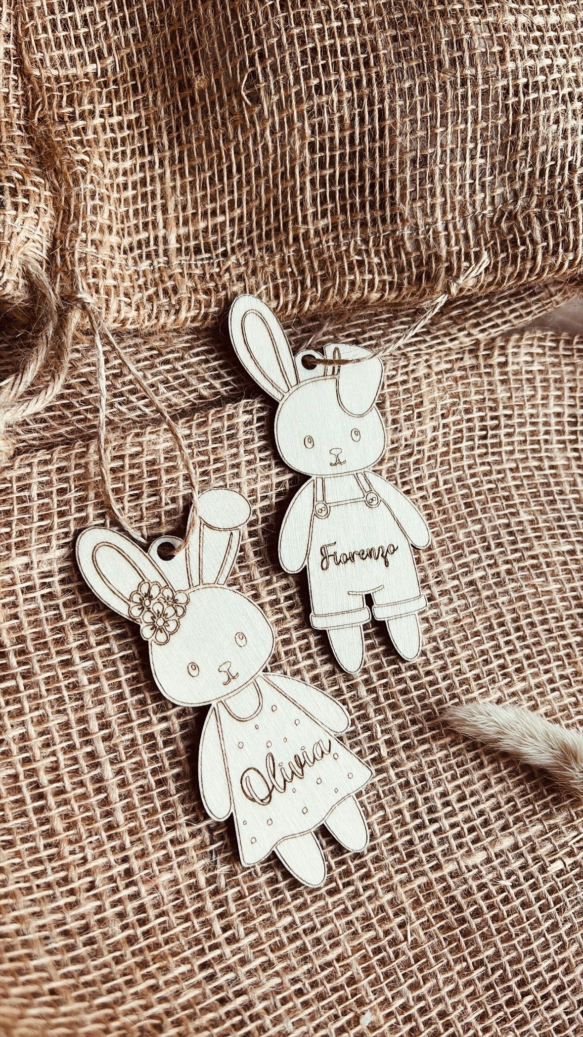 Ornement lapin de Pâques