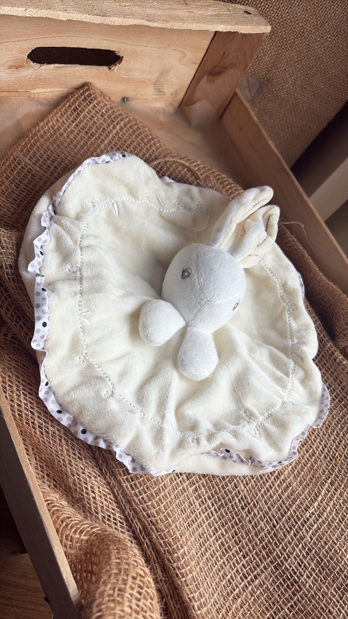 Doudou lapin ballerine