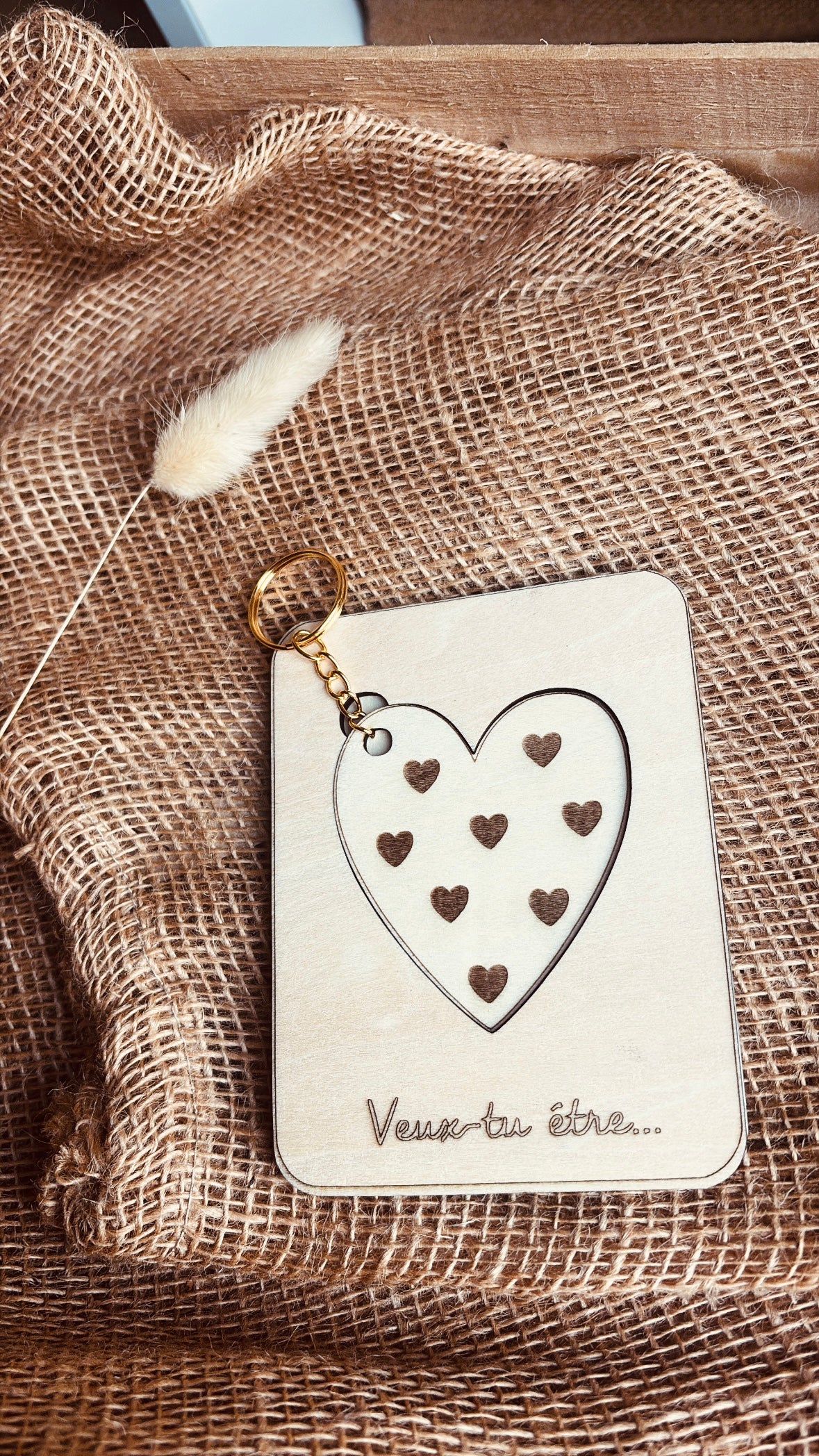 Demande spéciale porte clé