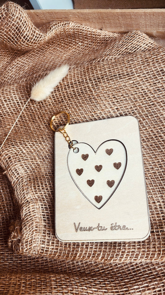 Demande spéciale porte clé