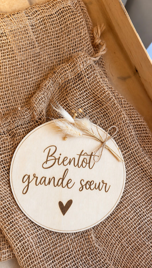 Pancarte annonce