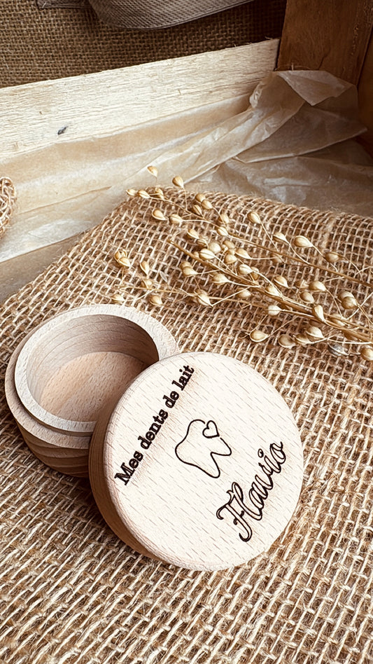 Les boîtes à dents de lait