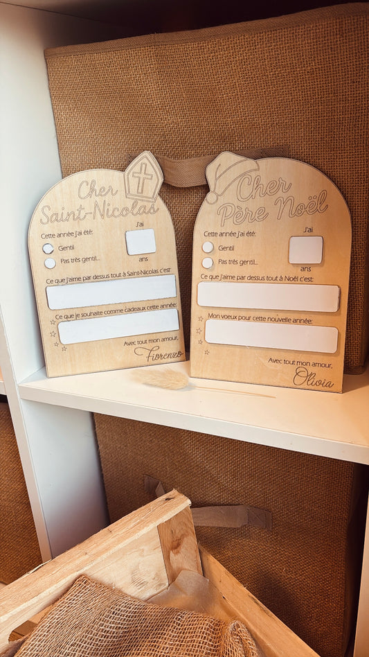 Plaque photo version fêtes