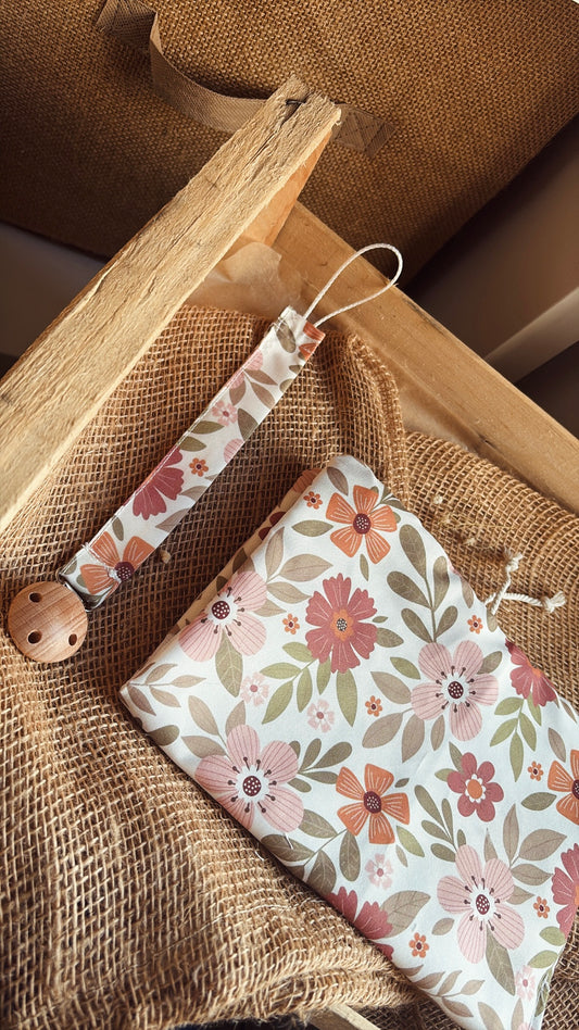 Attache tétine tissus édition limitée