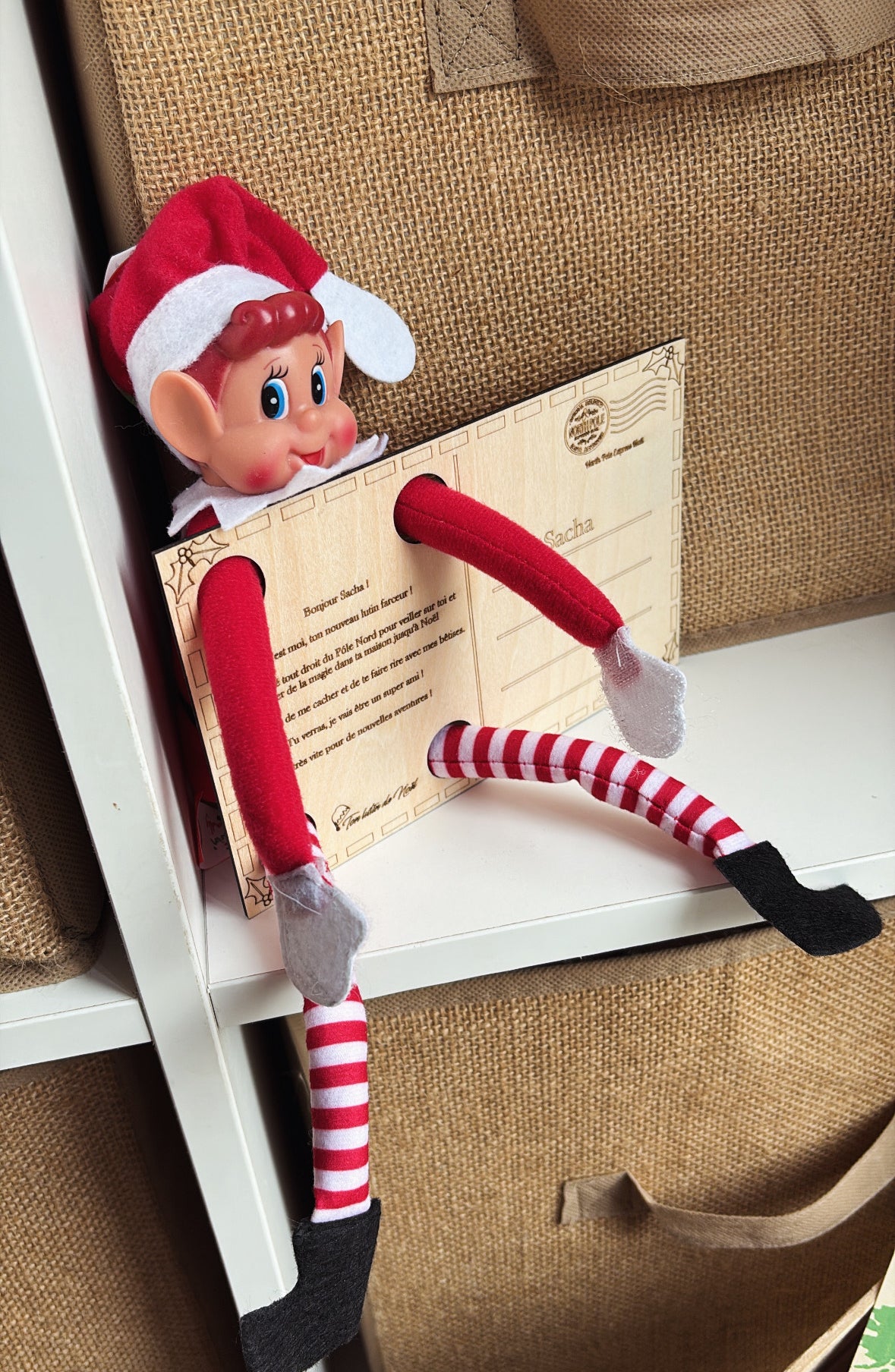 Carte pour lutin farceur