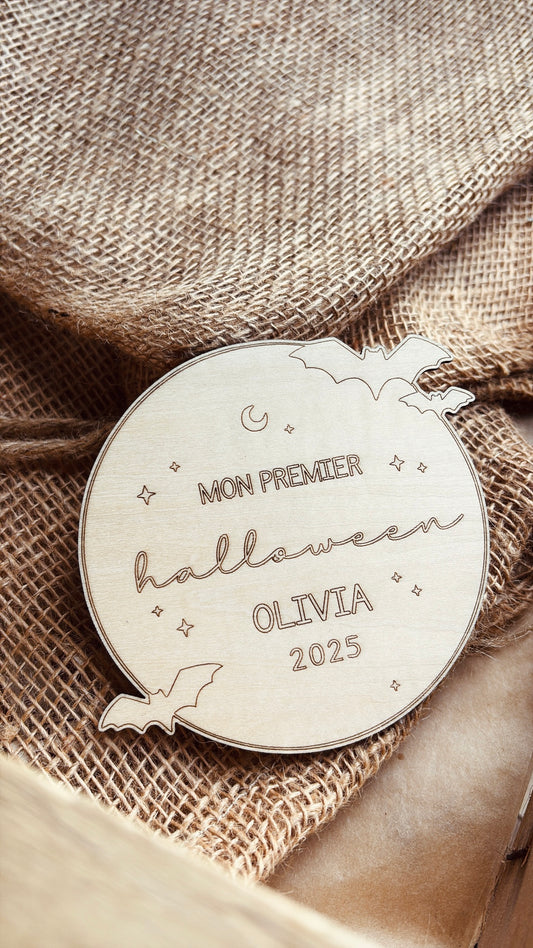 Mon premier Halloween chauve souris