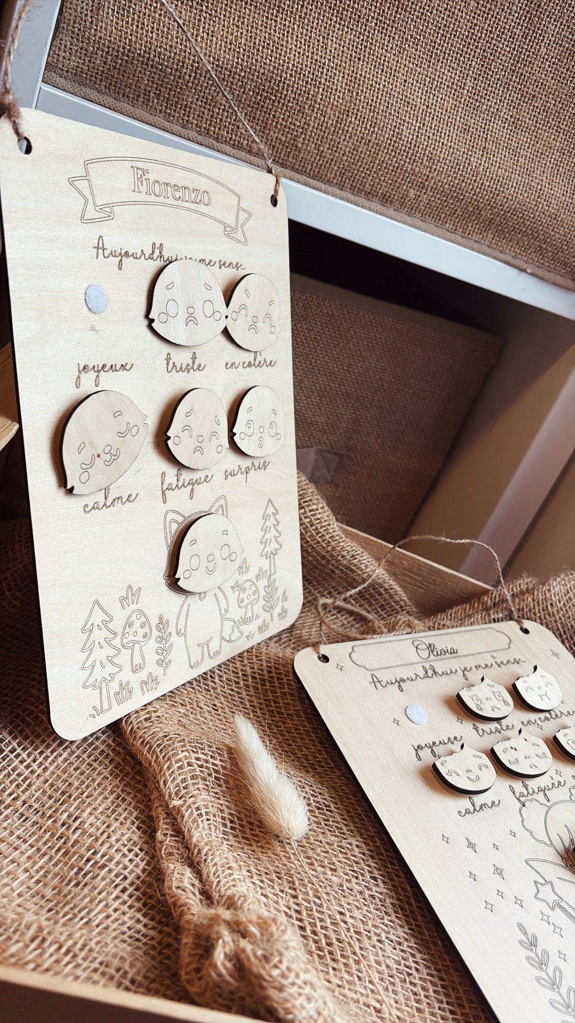 Le tableau des émotions