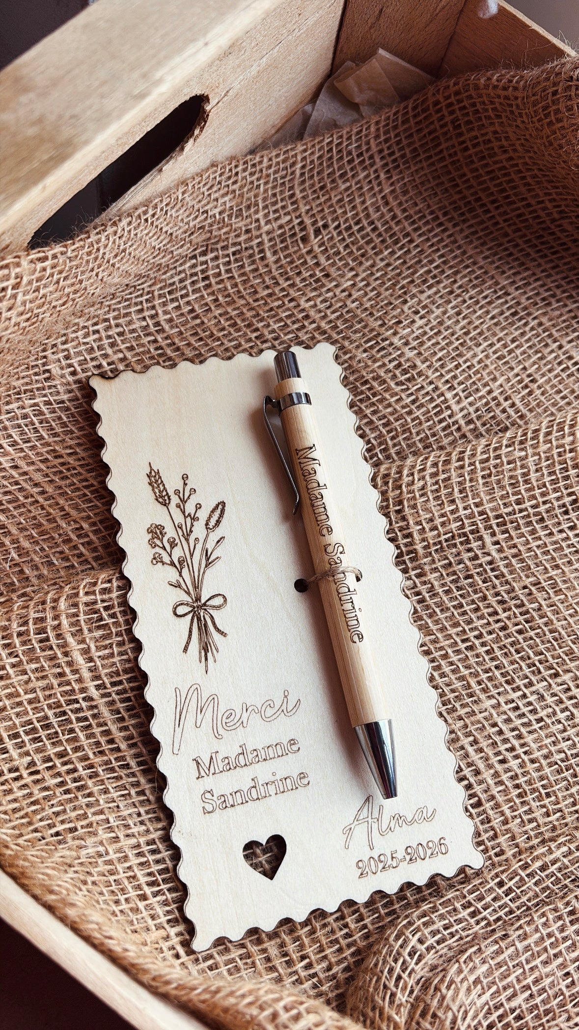 Bic personnalisé avec plaque