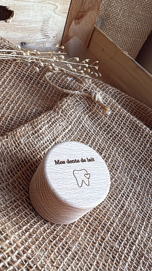 Boîte à dent de lait